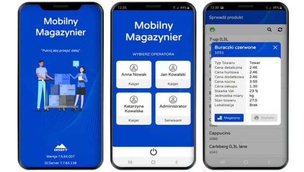 Mobilny Magazynier - nowy wygląd, obsługa nowych dokumentów